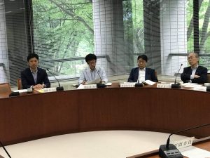 文教警察委員会での1枚