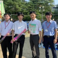 北中山町内会夏祭りでの１枚