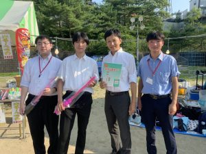 北中山町内会夏祭りでの１枚