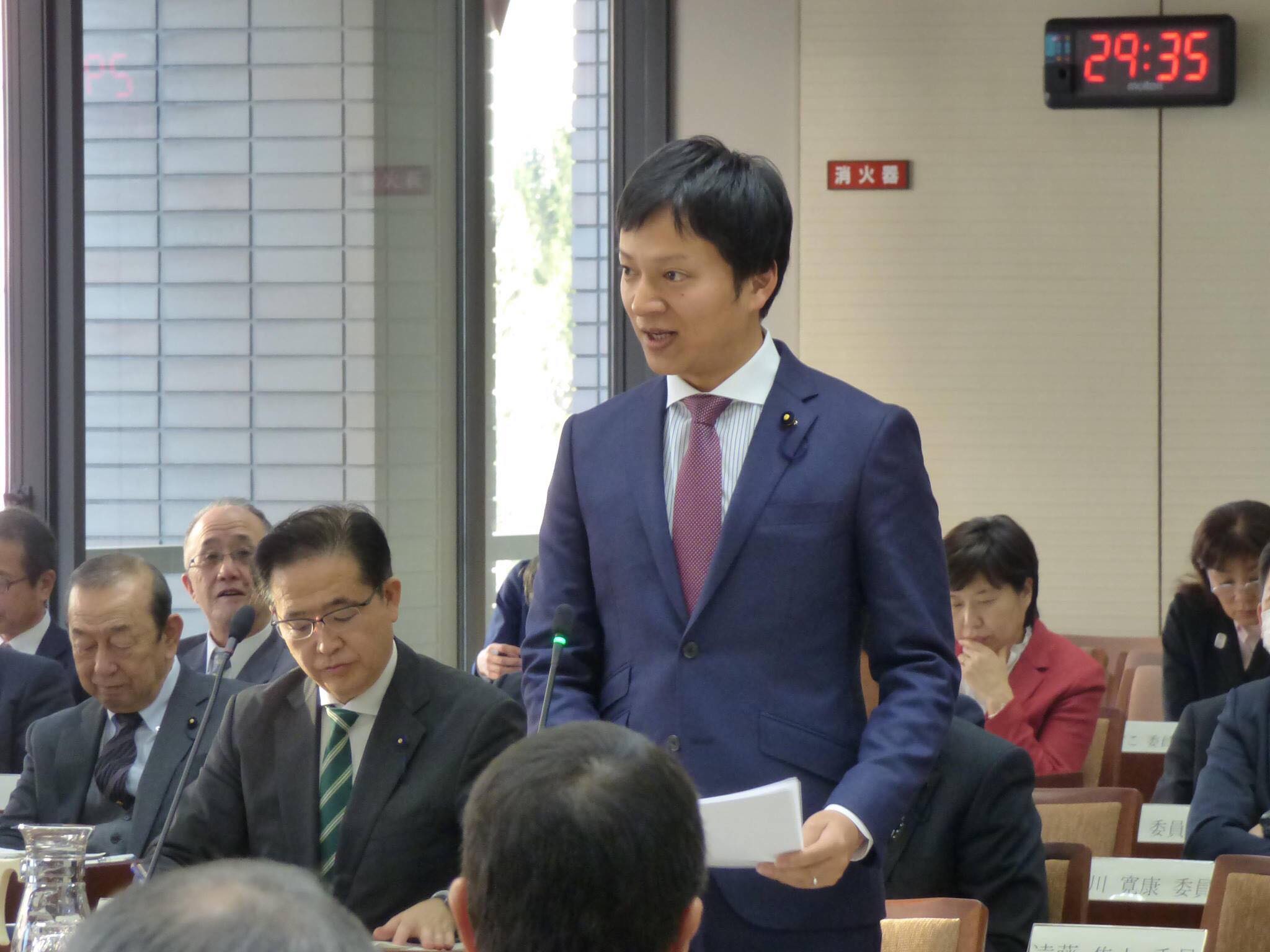 予算総括質疑での１枚