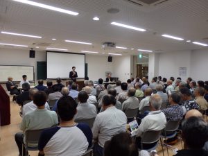 総決起大会での1枚