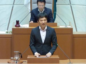 質問の様子です